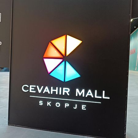 33Rd Floor Twin Apartments In Cevahir Sky City Complex With Pool, Spa, Fitness And Parking Included In Price Skopje Extérieur photo