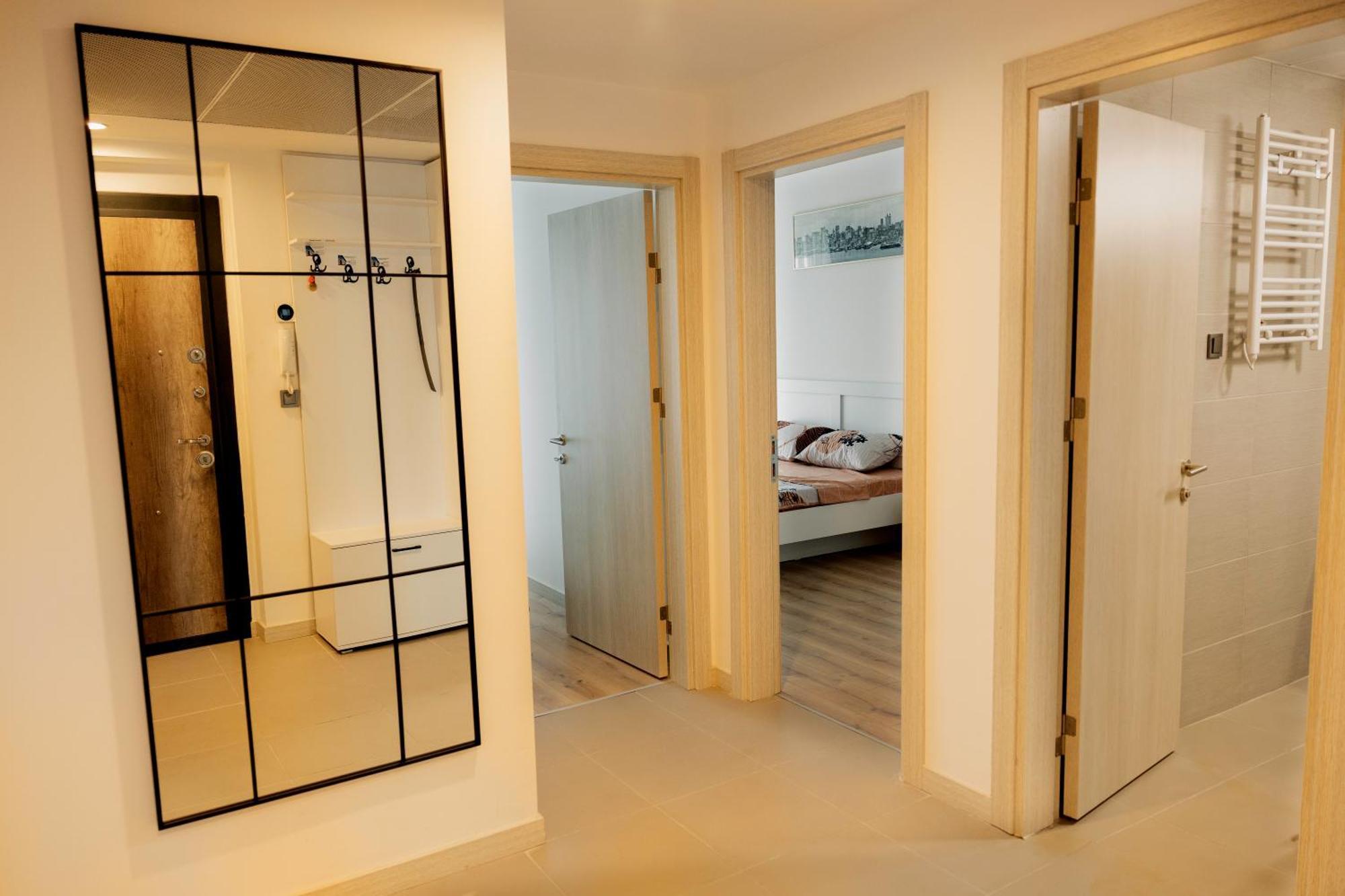 33Rd Floor Twin Apartments In Cevahir Sky City Complex With Pool, Spa, Fitness And Parking Included In Price Skopje Extérieur photo